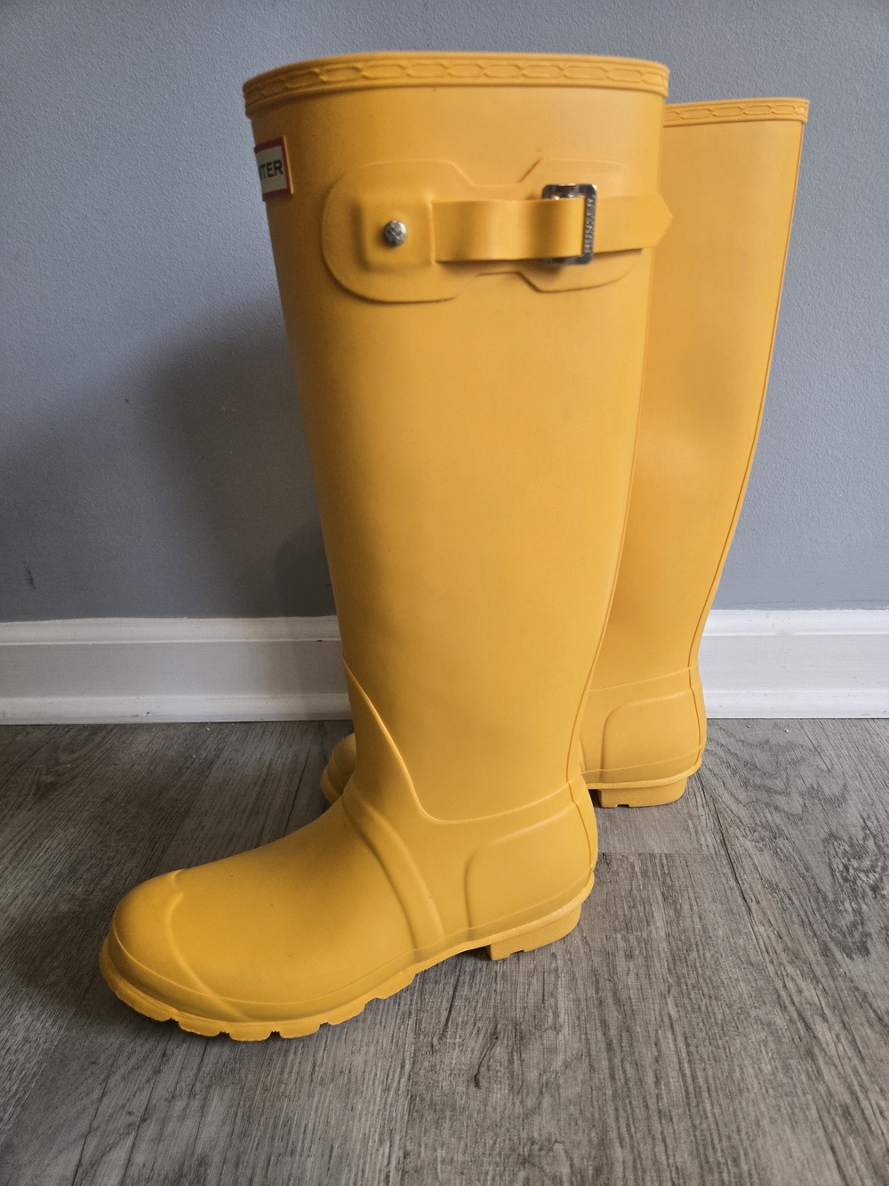 Hunter Yellow Rain Boots